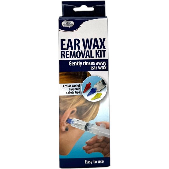 Gentle Ear Cleaning Kit JB7113 Reusable Ear Washer 3 Color Tips Hygiene Set - Picture 6 of 6